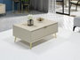 Hanah Home Mesa de centro Luxe en color Arenisca